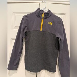 Mid layer 1/4 zip for kids. Size Large.